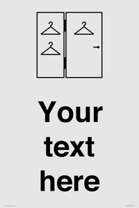 Custom information:  Large Changing room